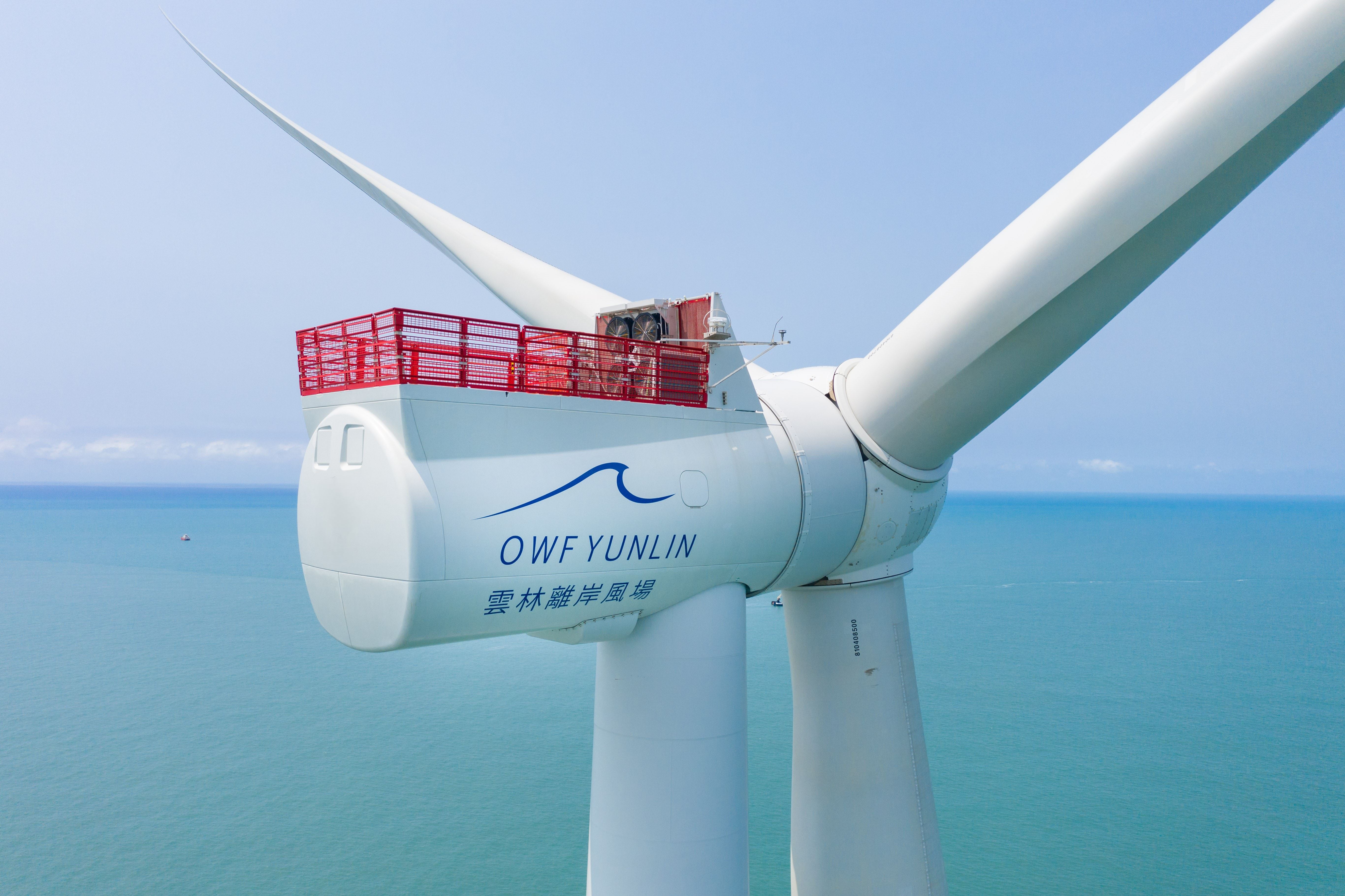 風力發電機與塔架